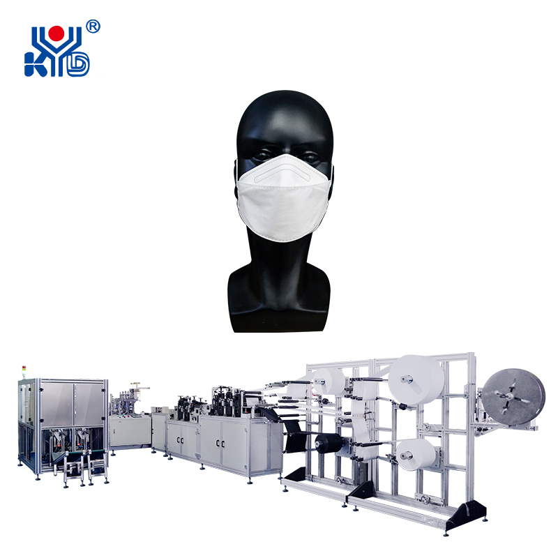 Automatic Fish Mask Machine With Four Side Sealing Packing Line