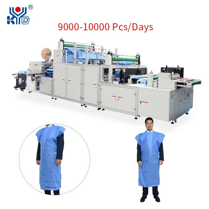 Automatic Disposable Surgical Gowns Body Making Machine
