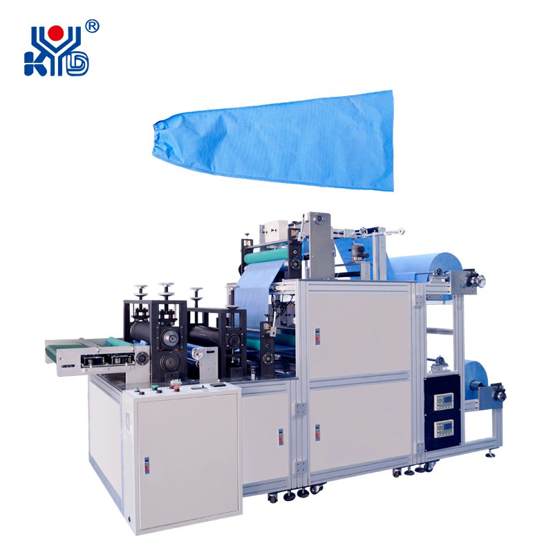 Automatic Disposable Protective Gowns Sleeves Making Machine