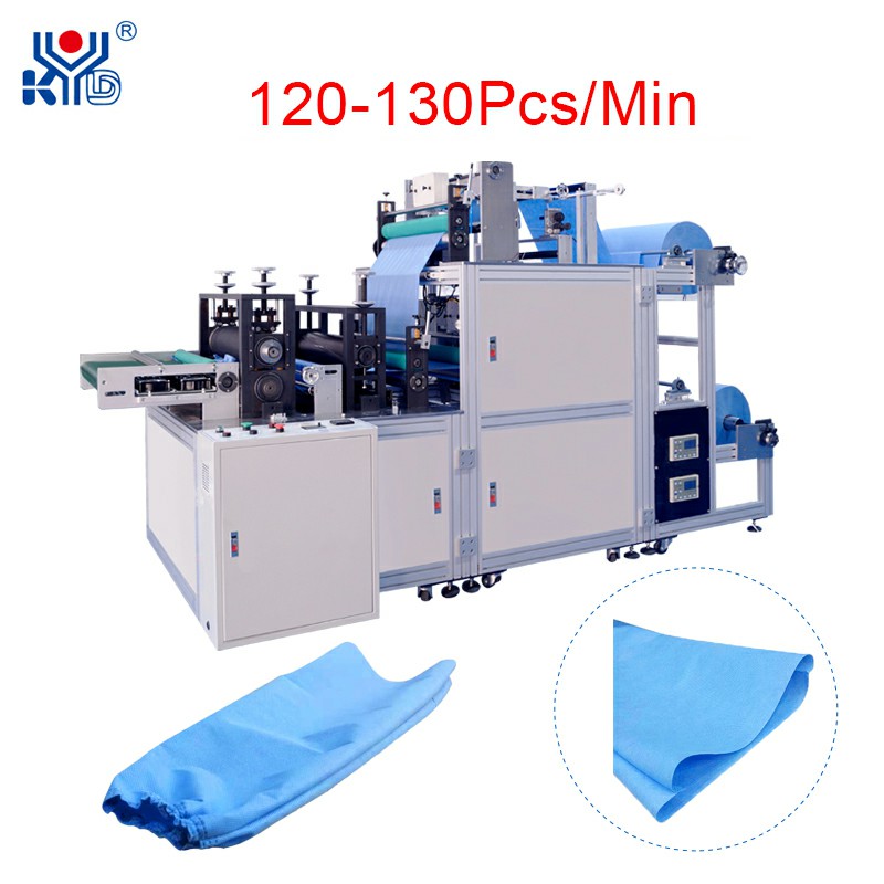 Automatic Disposable Protective Gowns Sleeves Making Machine